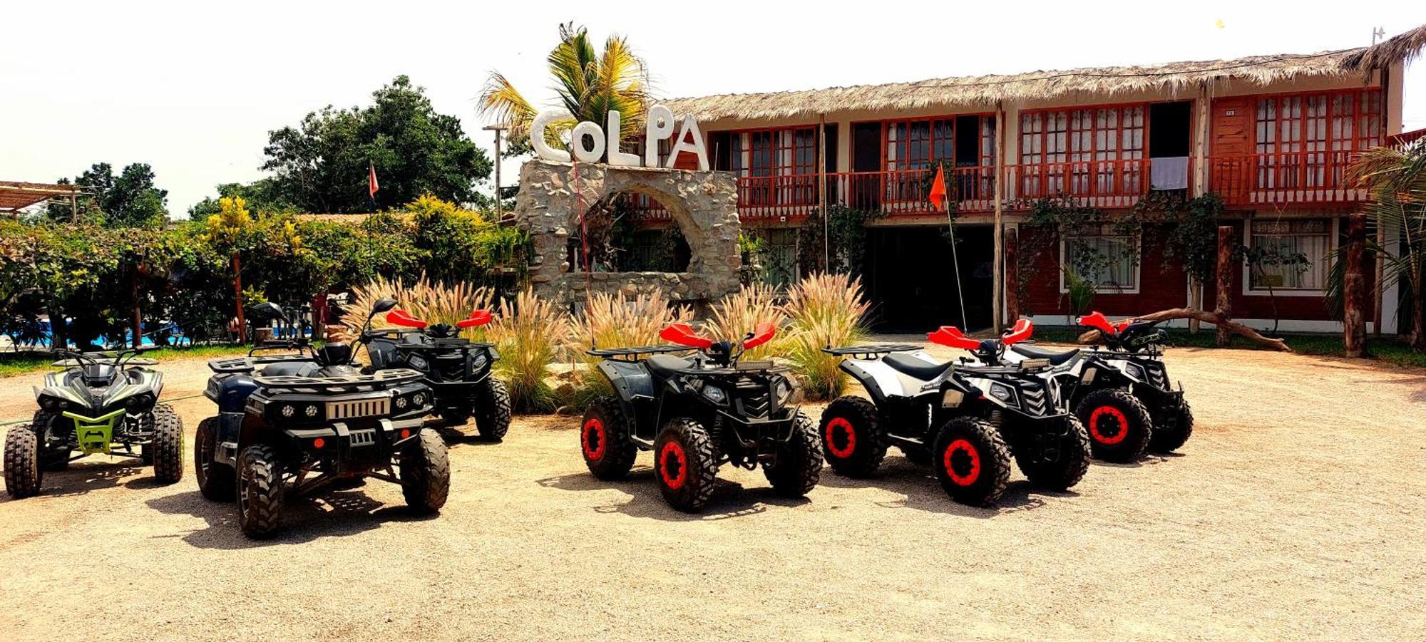 Hotel La Colpa Chincha Baja Esterno foto